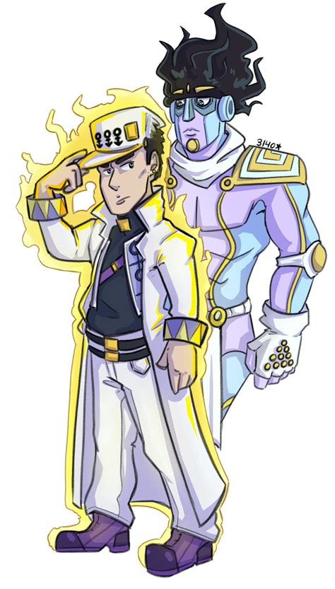 ArtStation - Jotaro & Star Platinum Sticker