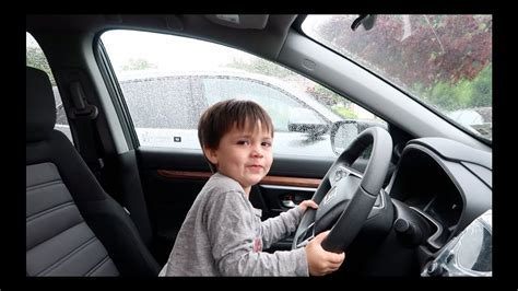 TODDLER DRIVING CAR! - YouTube