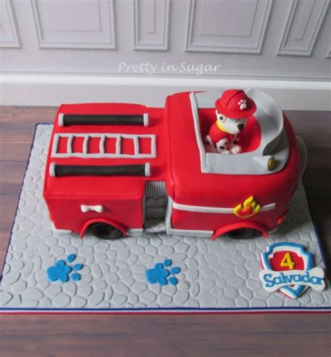 Marshall Fire Truck - Paw Patrol - CakeCentral.com