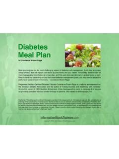 Weekly Diabetes Meal Plan / weekly-diabetes-meal-plan.pdf / PDF4PRO