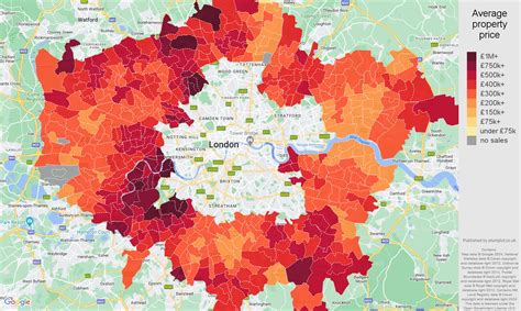 Outer-London house prices in maps and graphs.