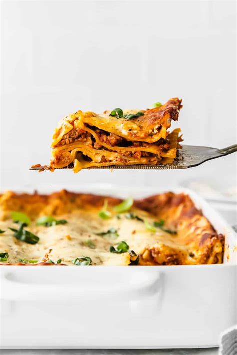 Bechamel Lasagna Recipe - The Cheese Knees