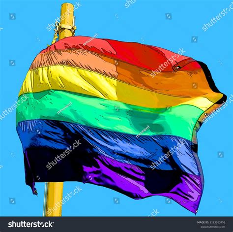 Rainbow Flag Commonly Known Gay Pride Stock Illustration 2113203452 | Shutterstock