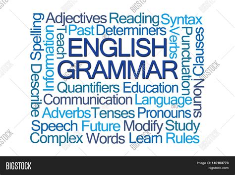 English Grammar Word Image & Photo (Free Trial) | Bigstock