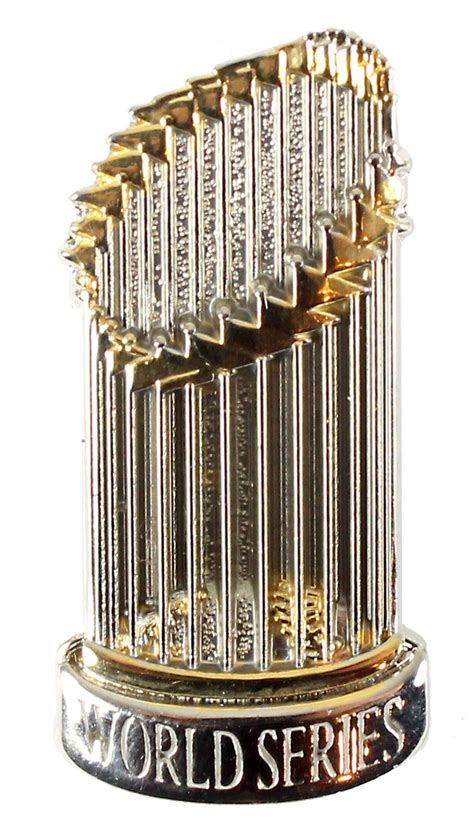 MLB World Series Trophy Pin