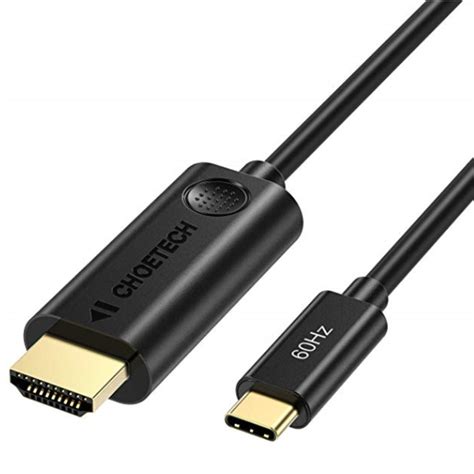 P11 CHOETECH USB C to HDMI Cable (4K@60Hz), USB Type C to HDMI Cable (Thunderbolt 3 Compatible ...