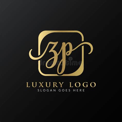 ZP Logo Design Vector Template. Initial Luxury Letter ZP Vector Illustration Stock Vector ...