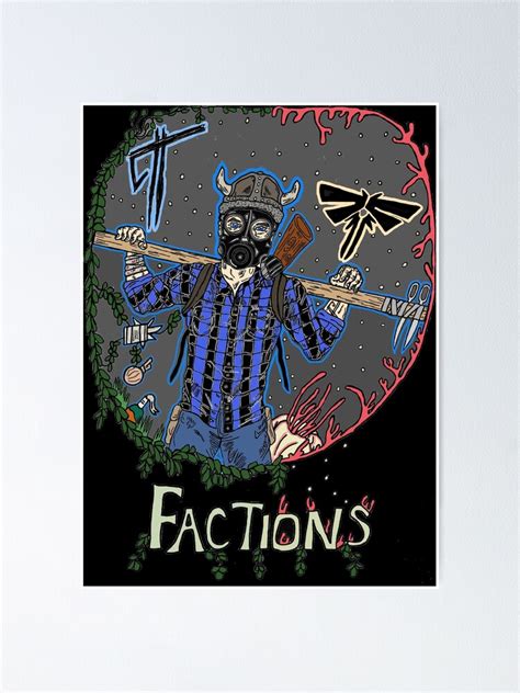 "The Last Of Us Factions" Poster for Sale by ravensdarkness | Redbubble