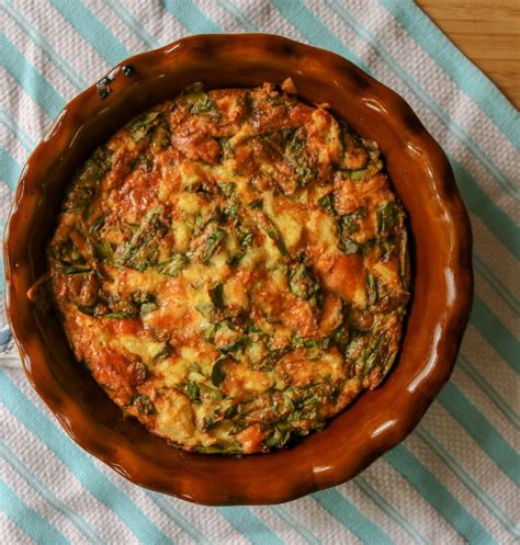 Crustless Crab + Spinach Quiche – Home Front Cooking