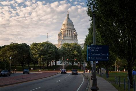 The Rhode Island State House Stock Photo - Image of monument, dome ...