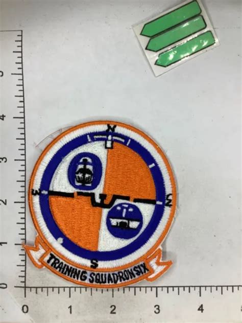 VINTAGE JAPANESE Made Us Navy Training Sqd Six Squadron Jacket Patch $9.99 - PicClick
