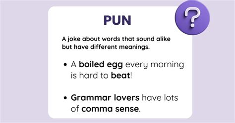 What's a Pun? (Meaning, with Examples)