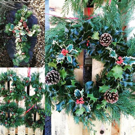 Handmade Christmas & Advent Wreaths