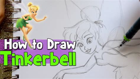 How to Draw TINKERBELL from Disney's PETER PAN - YouTube