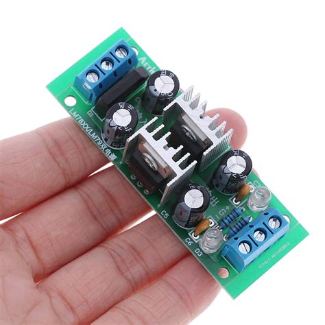 DC 12~24V LM7809+LM7909 + 9V Dual Voltage Regulator Rectifier Bridge Power Supply Module-in ...