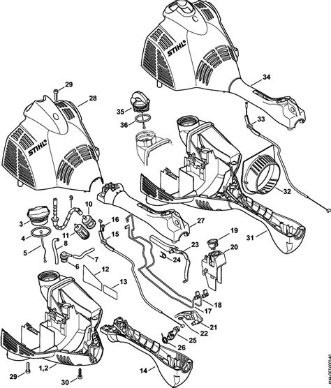 Exploring the Inner Workings of Stihl FS 56: Parts Diagram