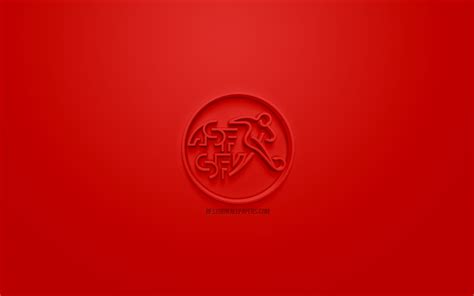 Download wallpapers Switzerland national football team, creative 3D ...