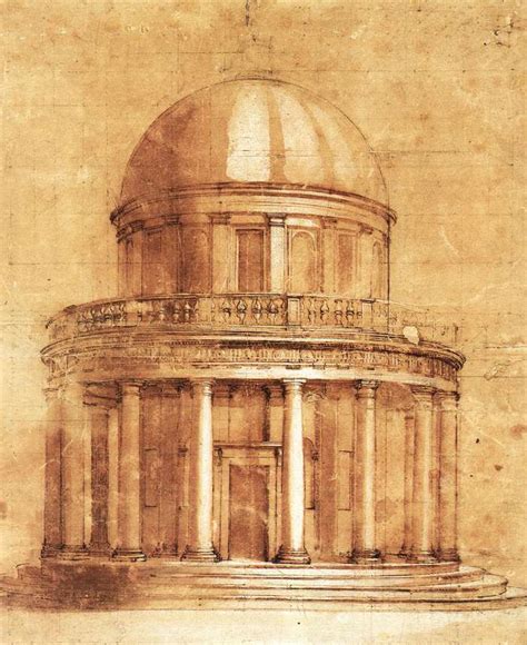 Study for the Tempietto by BRAMANTE, Donato