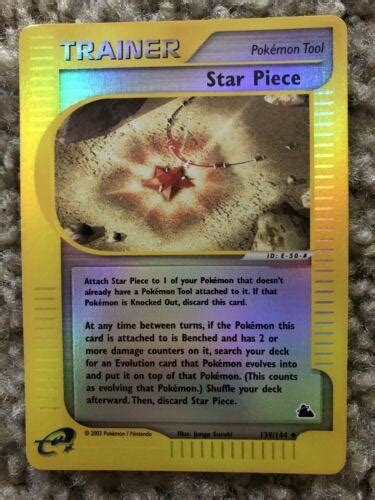 Star Piece #139 Prices | Pokemon Skyridge | Pokemon Cards