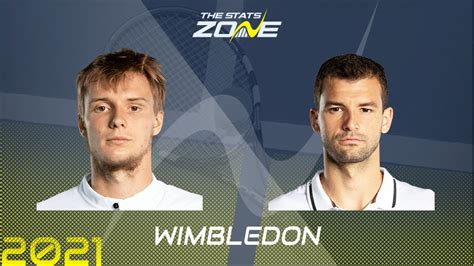 2021 Wimbledon Championships Second Round – Alexander Bublik vs Grigor ...