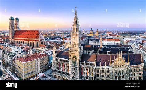 Munich city snow hi-res stock photography and images - Alamy