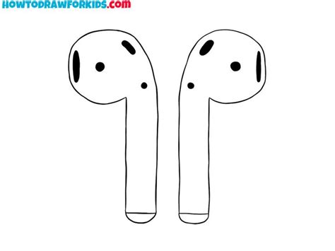 How to Draw AirPods in 2023 | Drawings, Cartoon drawings, Coloring supplies