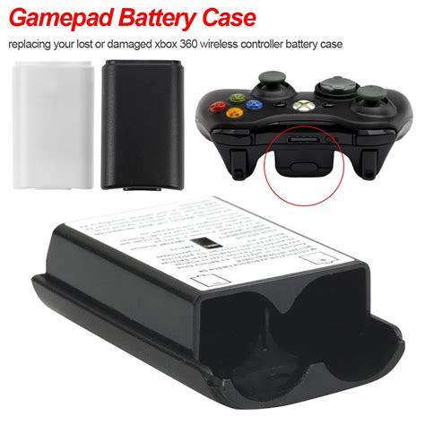 Wireless Controller Battery Back Cover for Xbox360 Battery Box Game Battery Box-in Battery ...