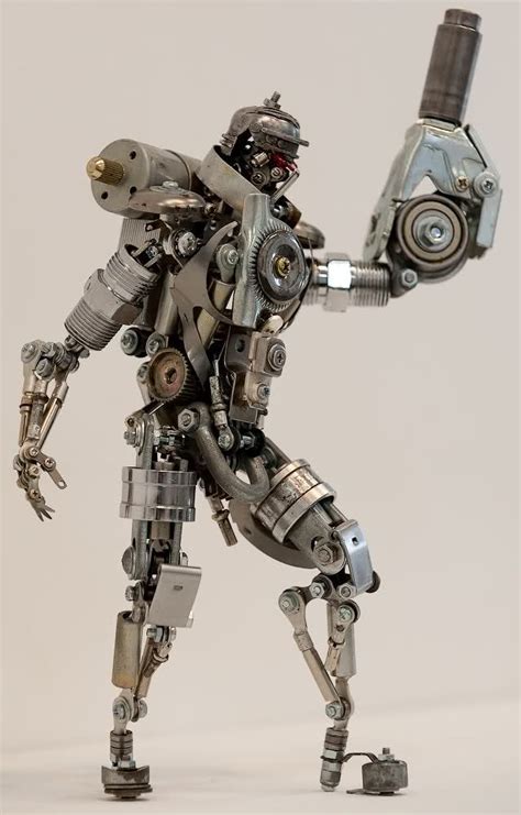 61 best Robots Recycled electronic parts images on Pinterest ...