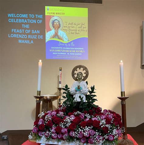 Filipino Ministry celebrates feast of San Lorenzo Ruiz - Archdiocese of San Francisco