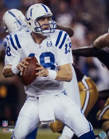 Indianpolis Colts Peyton Manning Autographed Sports Photos