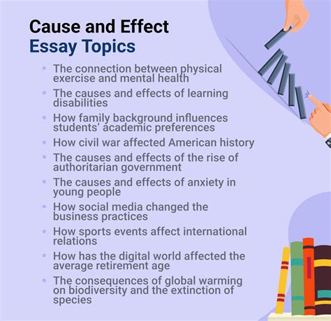 Breaking New and Noteworthy Cause and Effect Essay Topics