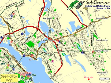 Dartmouth Cellular Equipment Locations