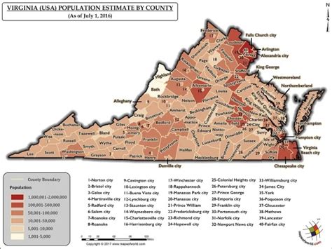 What is the Population of Virginia? - Answers