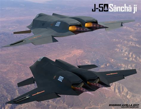 J-50 Trident - Sixth Generation Fighter on Behance | Kampfflugzeuge ...