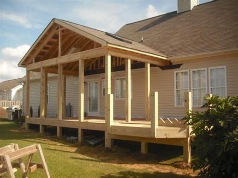 Building a gable porch roof | Small Front Porch Designs | Pinterest | Porches, Porch roof and ...