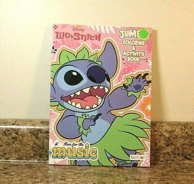 BENDON DISNEY LILO & Stitch Jumbo Coloring Activity Book Tear Share 80 Pages New $8.95 - PicClick