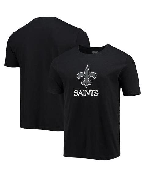 New Era Men's Black New Orleans Saints Team Logo T-shirt - Macy's