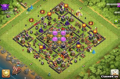 [Town Hall 10] TH10 Farm base v47 [With Link] [11-2019] - Farming Base - Clash of Clans | Clasher.us