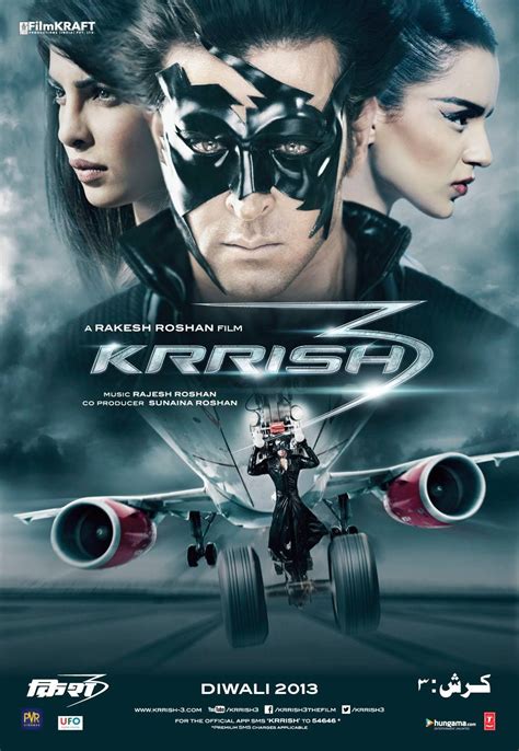 Krrish 3 poster | Krrish 3, Bollywood movies, Krrish movie