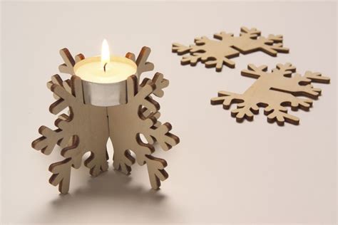 Ice Star | Laser cutter projects, Laser cutter ideas, Star tea light