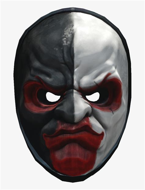 Mask Png - Payday 2 Scarface Mask - 669x991 PNG Download - PNGkit