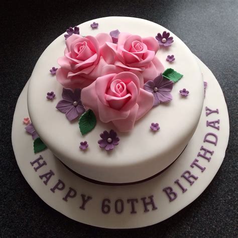 60th Birthday Cake Ideas With Flowers 60th Birthday Cake 60th | Images and Photos finder