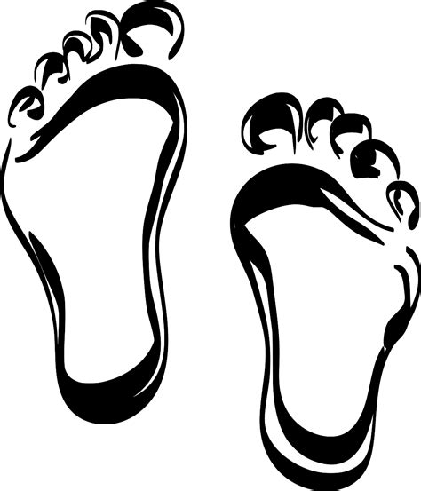 SVG > ten barefoot footprint feet - Free SVG Image & Icon. | SVG Silh