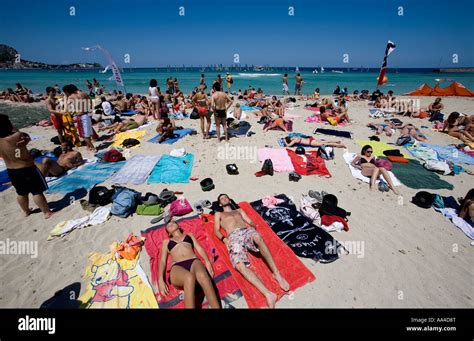 Mondello Beach Resort Sicily Stock Photos & Mondello Beach Resort ...