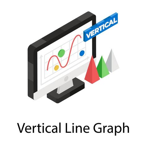 Vertical Line Graph 5180943 Vector Art at Vecteezy