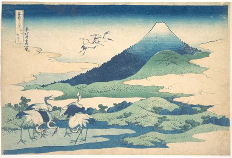 Katsushika Hokusai | Umezawa Manor in Sagami Province (Sōshū Umezawa zai), from the series ...