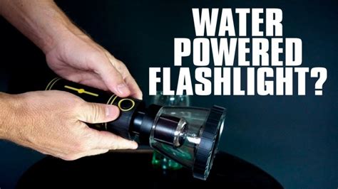 This Incredible Flashlight is Powered By Salt Water