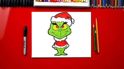 Art For Kids Hub Santa - Watch the short video, and download the free instructions. - Markoyxiana