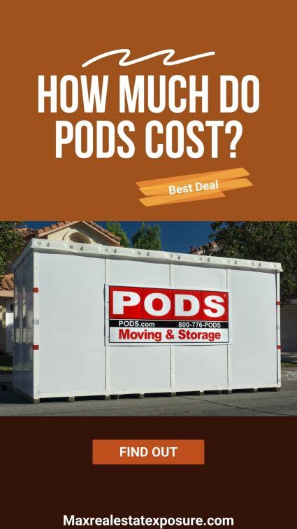 PODS For Moving Cost: Storage Rental Prices Explained