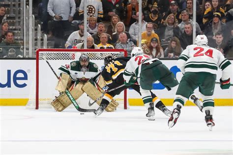 Wild fall to Bruins 4-3 in overtime despite Marc-Andre Fleury’s heroics ...